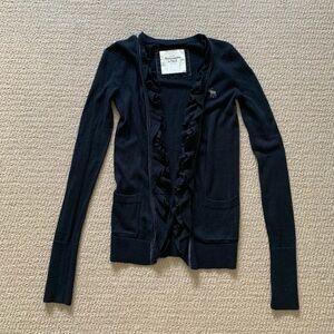 Women’s Abercrombie & Fitch Ruffled Open Cardigan